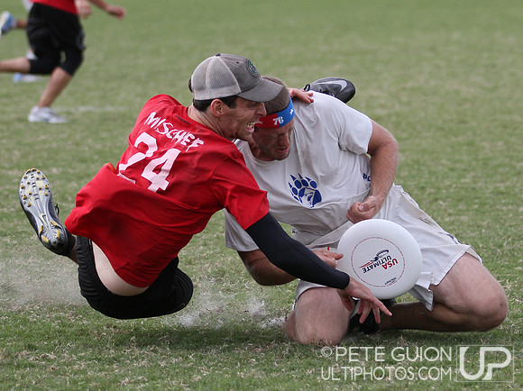 Polar Bears vs Mischief, Mixed division playoffs, 2012 Club Nationals