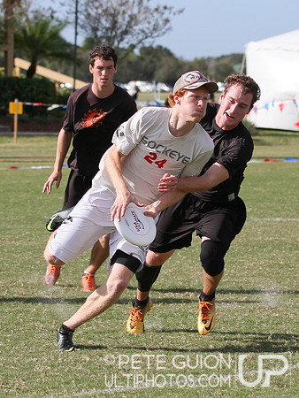 Ring of Fire vs Sockey, Open division playoffs, Saturday, 2012 Club Nationals