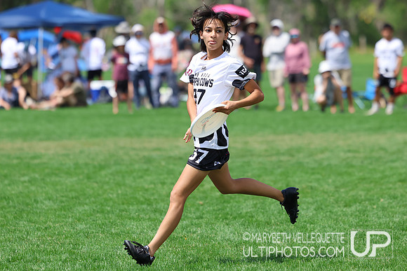 Saturday action at the USA Ultimate Youth Club Championships in