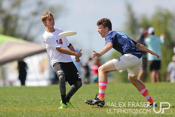 U19 Boys - Saturday - 2016 USAU Youth Club Championships