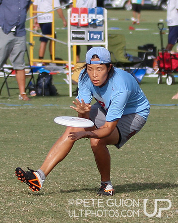 Fury vs Nemesis, Cross-over play, Round 1, Friday, 2012 Club Nationals