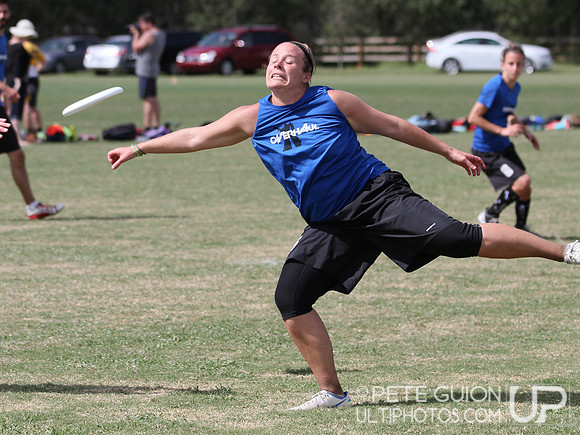 Mischief vs Overhaul. Cross-over play, Friday, 2012 Club Nationals