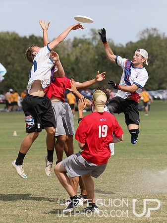 Machine vs Truck Stop. Cross-over play, Friday, 2012 Club Nationals