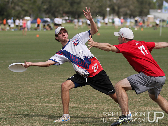 Machine vs Truck Stop. Cross-over play, Friday, 2012 Club Nationals