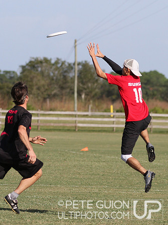 No Country vs Surly. Pool play, Friday, 2012 Club Nationals