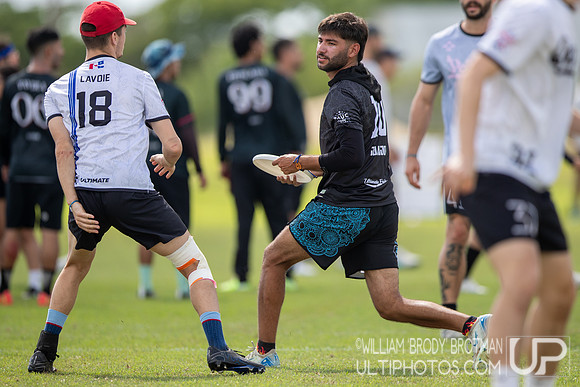 Day 2 at the 2025 WFDF Pan American Ultimate Championships