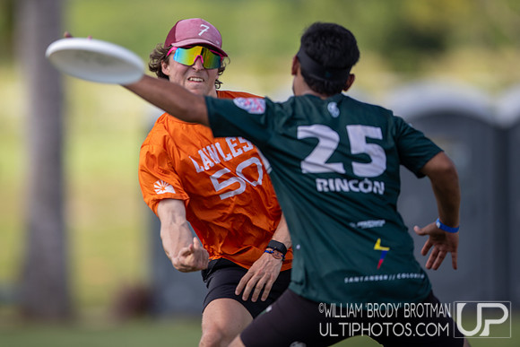 Day 2 at the 2025 WFDF Pan American Ultimate Championships