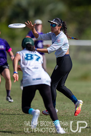 Day 2 at the 2025 WFDF Pan American Ultimate Championships