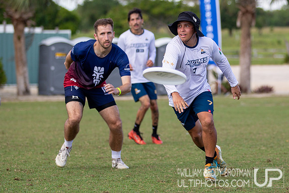 Day 2 at the 2025 WFDF Pan American Ultimate Championships