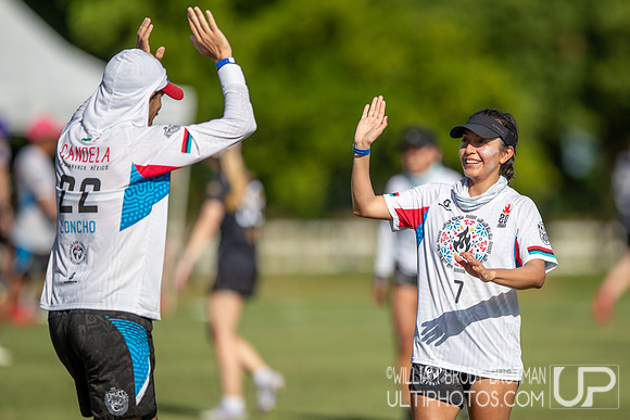 Day 2 at the 2025 WFDF Pan American Ultimate Championships