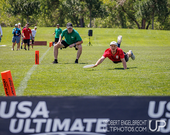 Aurora, CO: USAU Masters Championships 2025. Monday, July 21, 20