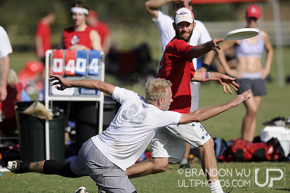 USA Ultimate Club Championships 2012: Friday Masters' Quarterfinals