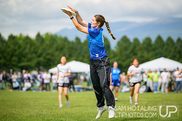 Pool play at USAU D-I College Championships