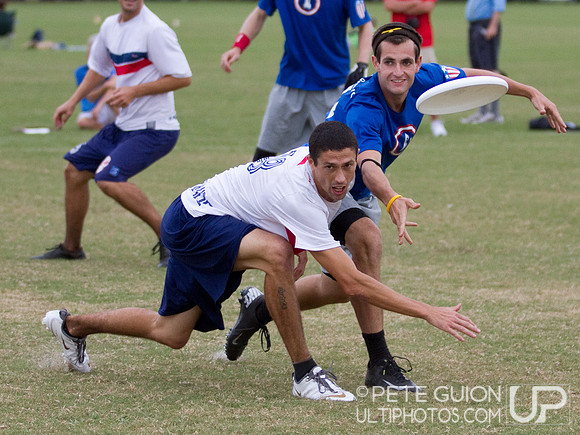 Doublewide vs Johnny Bravo. Open Division Pool Play, Thursday, Oct 2012.