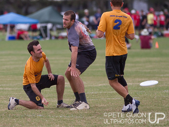 PoNY vs Truck Stop. Open Division Pool Play, Thursday, Oct 2012.