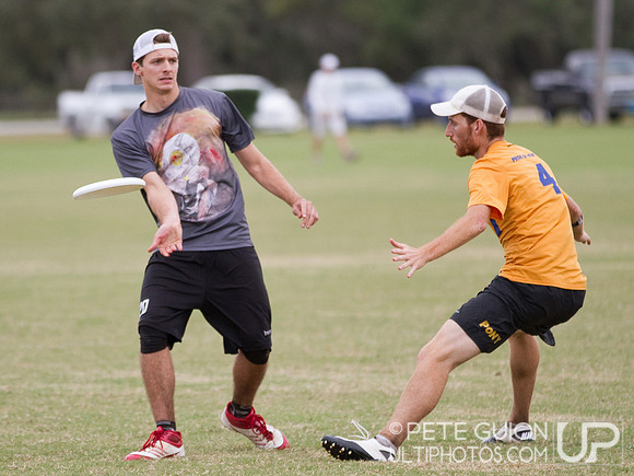 PoNY vs Truck Stop. Open Division Pool Play, Thursday, Oct 2012.