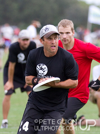Boneyard vs Surly. Master's Division Pool Play, Thursday, Oct 2012.