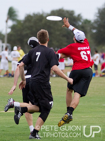 Boneyard vs Surly. Master's Division Pool Play, Thursday, Oct 2012.