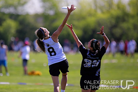 Saturday Round 1 - 2015 USAU DI College Championships