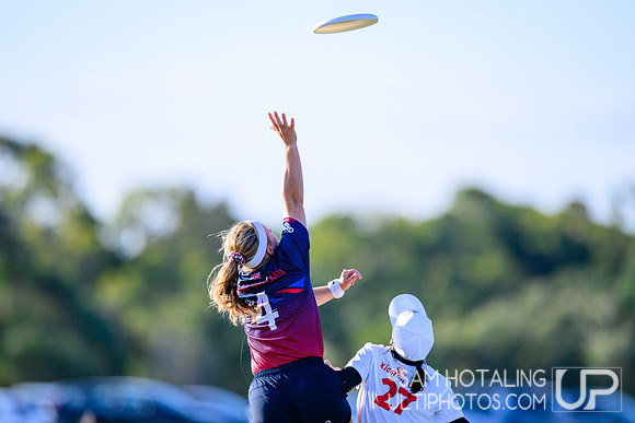 Women’s pool play during World Ultimate Championships at Runaway Bay Sports Precinct