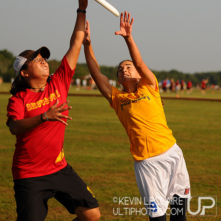 Saturday Women's division action -- Chesapeake Open 2010