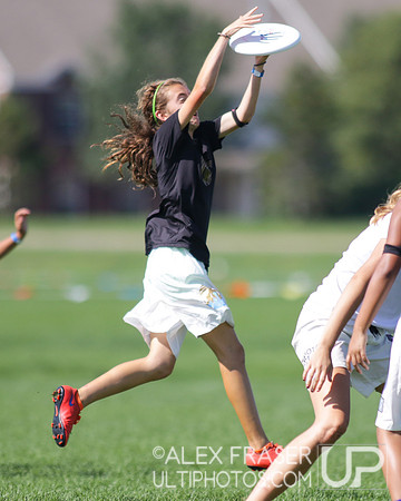 U16 Girls - Saturday - 2016 USAU Youth Club Championships