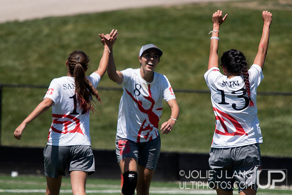 Pool Play - USA Ultimate DI College Championships 2015