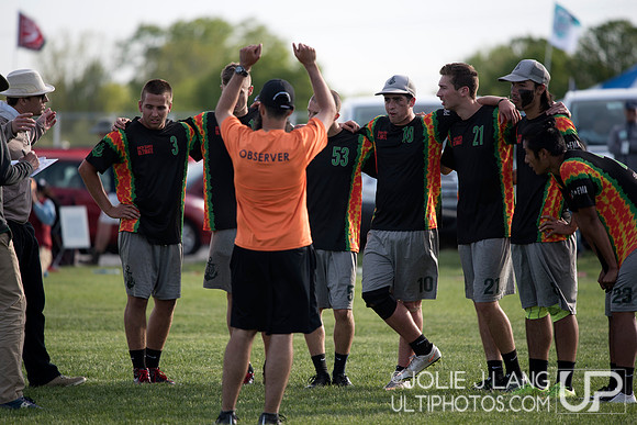 Pool Play - USA Ultimate DI College Championships 2015