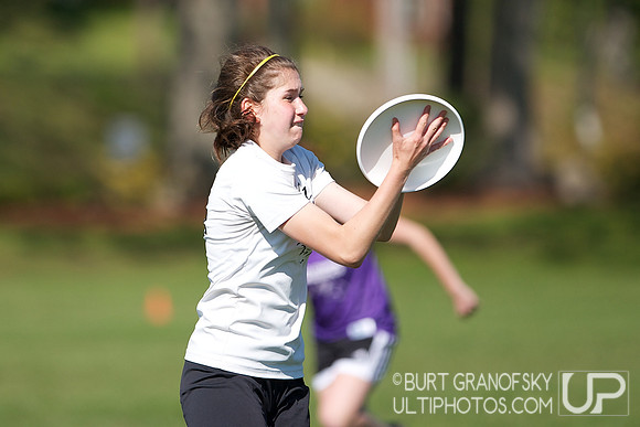 Girls Division, Saturday -- 2012 USAU HS Northeasterns