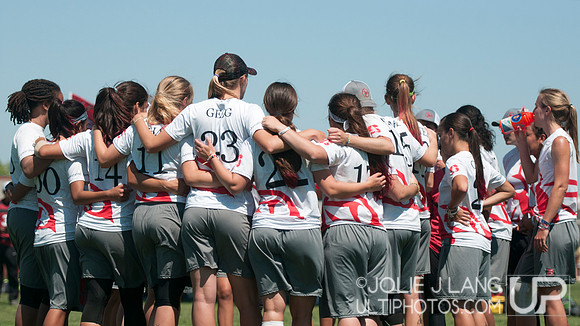 Pool Play - USA Ultimate DI College Championships 2015