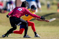 Day 1 of the WFDF 2024 World Masters Ultimate Championships