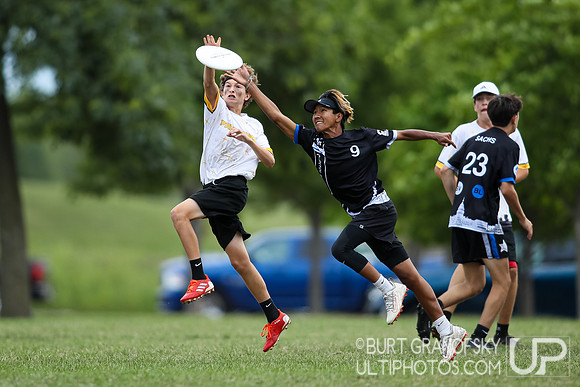 USA Ultimate YCC 2022 -- U17 Boys Sun Action