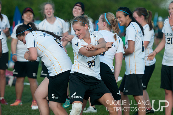 Pre-Quarters - USA Ultimate DI College Championships 2015