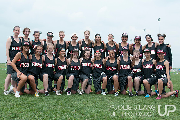 Fusion Team Photo - USA Ultimate US Open Championships 2015