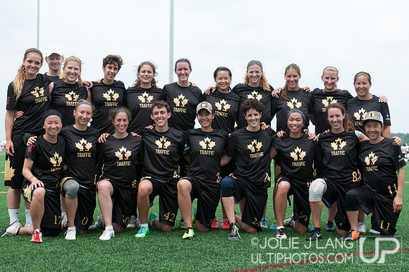 Traffic Team Photo - USA Ultimate US Open Championships 2015