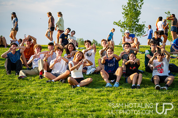 Color of Ultimate pickup showcase game at International Club Championships at Aurora Sports Park