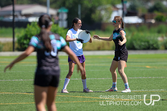 Sunday action at the USA Ultimate Youth Club Championships in th