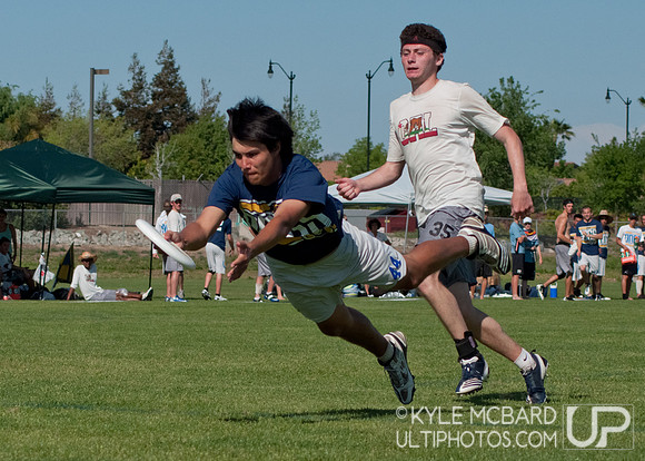 Sunday open action from NorCal D-I Sectionals 2012
