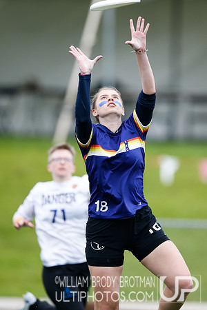 Day 1 of USA Ultimate 2022 D-I College Championships.
