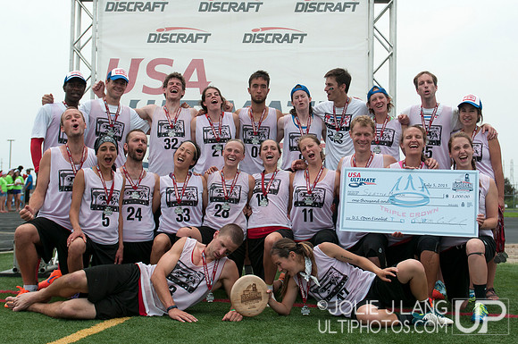 Seattle Mixtape vs Ellipsis Mixed Final - USA Ultimate US Open C