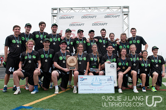 Seattle Mixtape vs Ellipsis Mixed Final - USA Ultimate US Open C