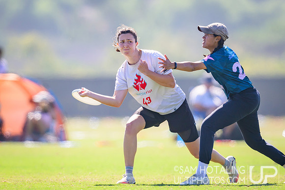 Seattle Riot vs Scandal at USAU Club Championships, Surf Cup Sports Park