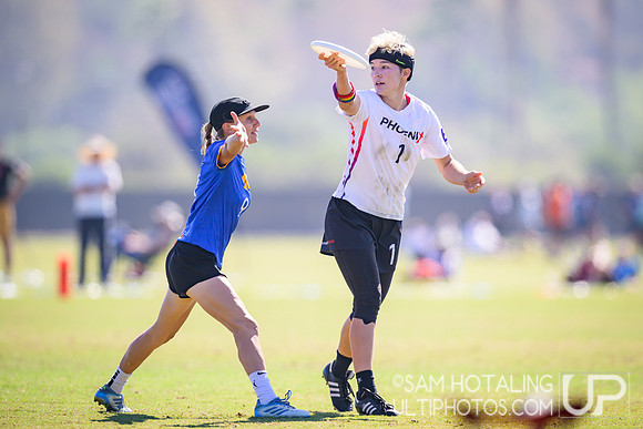 Fury vs Phoenix at USAU Club Championships, Surf Cup Sports Park