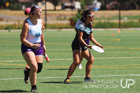 Sunday action at the USA Ultimate Youth Club Championships in th