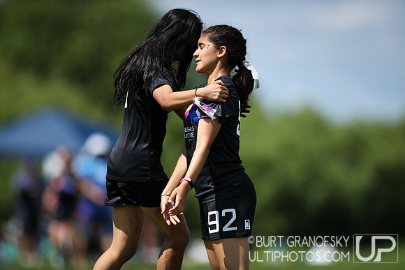 USA Ultimate YCC 2022 -- U17 Girls Finals Action