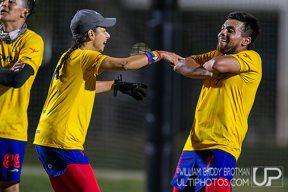Day 1 of the WFDF 2024 World Masters Ultimate Championships