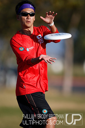 Day 1 of the WFDF 2024 World Masters Ultimate Championships