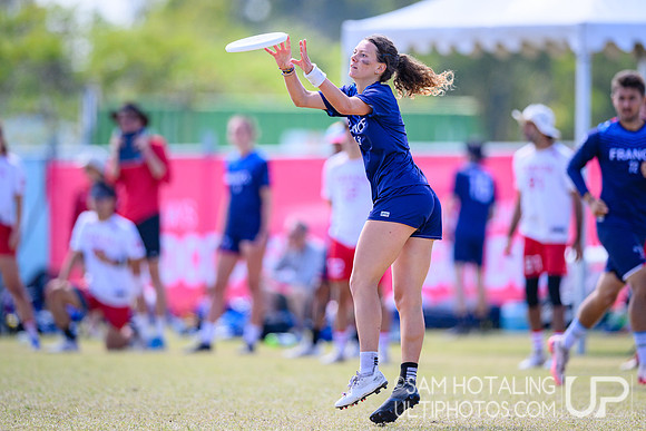 Mixed semifinals during World Ultimate Championships at Runaway Bay Sports Precinct