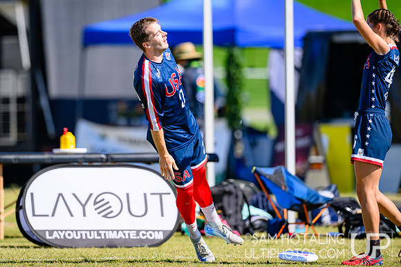 Mixed semifinals during World Ultimate Championships at Runaway Bay Precinct
