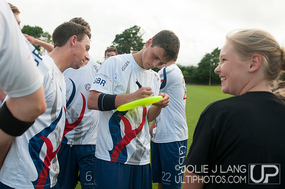Opening Ceremonies and USA vs Great Britain Open Showcase Game -